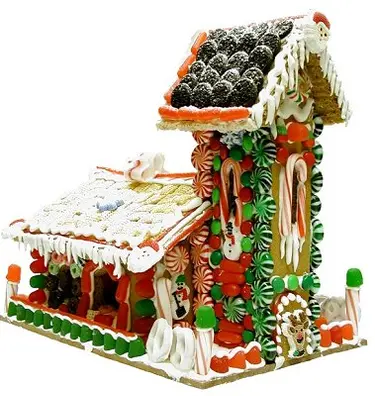 Tower gingerbread house; used under license from Istockphoto.
