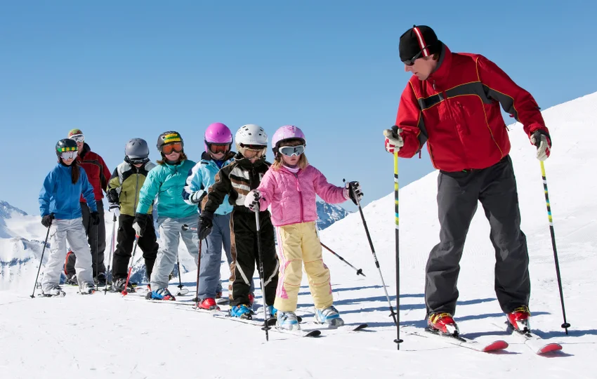 Winter is the perfect time for kids' outdoor sports.