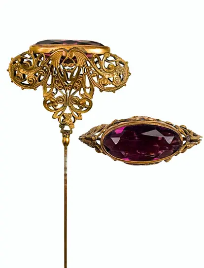 edwardian hat pin