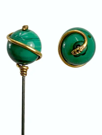 Snake hat pin
