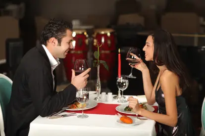romantic dinner