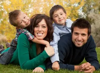 Nuclear family; Used under license from Istockphoto.