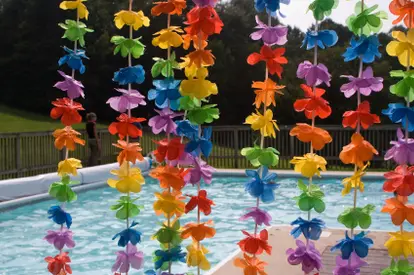 Luau decorations