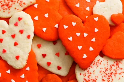 heart cookies