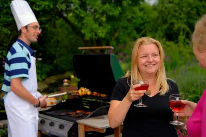 BBQ Party with wine