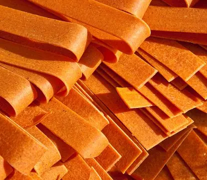 Sweet potato pasta; used under license from Istockphoto.