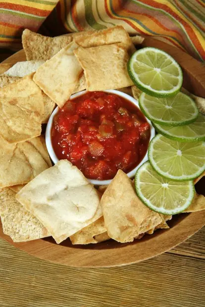 chips and salsa. source: istockphoto; permission: licensed