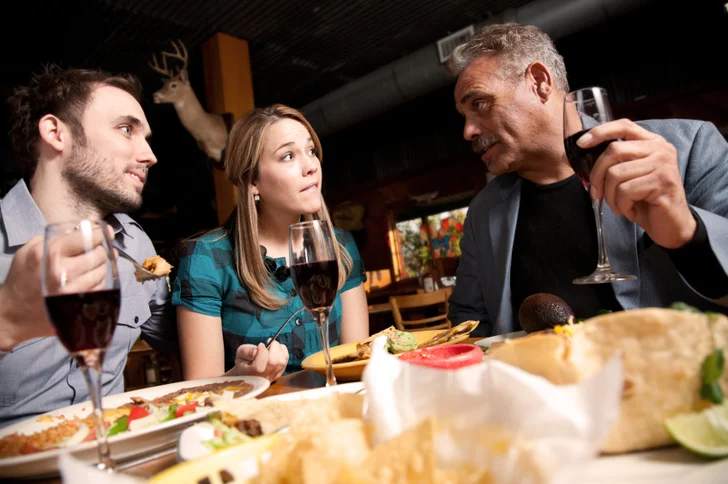 mexican food and wine