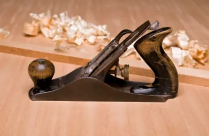 antique wooden plane