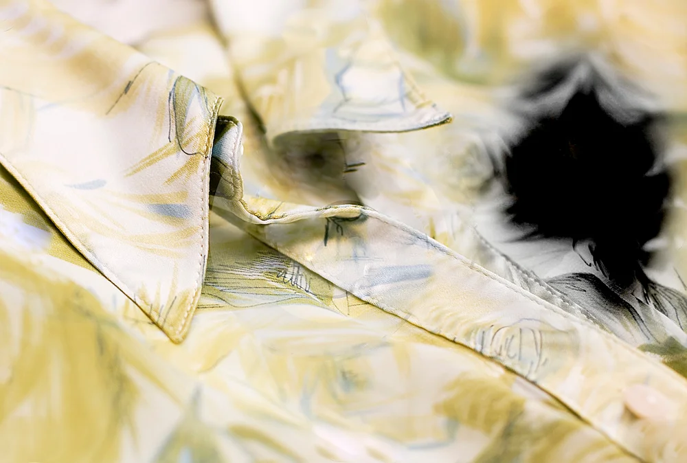 Silk blouse - ink stain courtesy of Vikki Olds