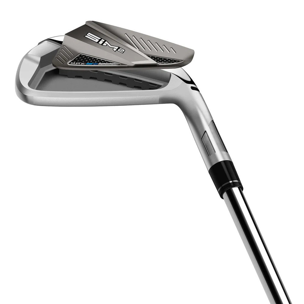 Cap Back design on TaylorMade SIM2 Max iron