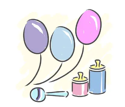 balloons baby shower clip art