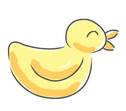 duck baby shower clipart