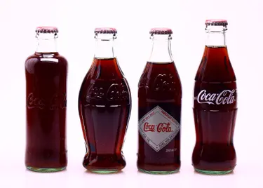 Classic Coke bottles