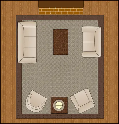 Living room arrangment