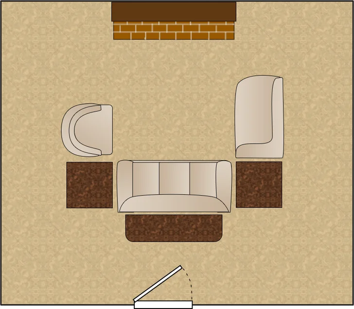 Living room arrangement