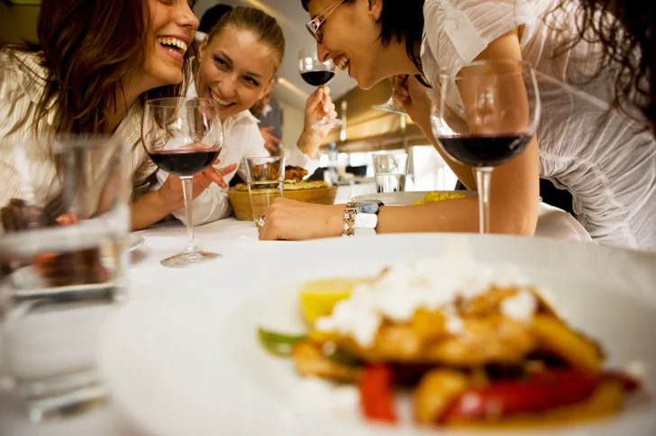 Dinner with friends