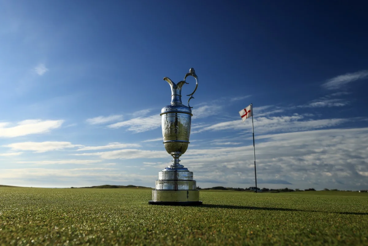 The Claret Jug at Royal St George's Golf Club