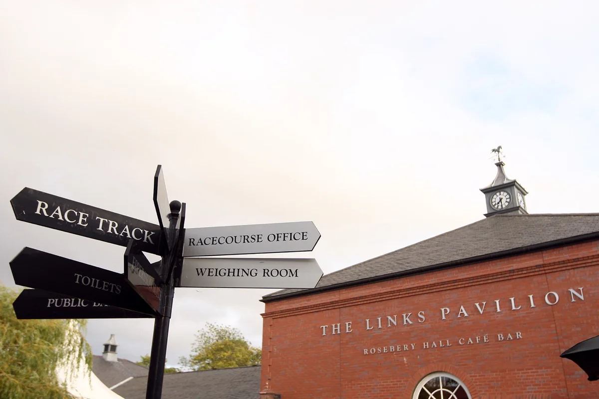 A view of the Link's Pavilion at Musselburgh