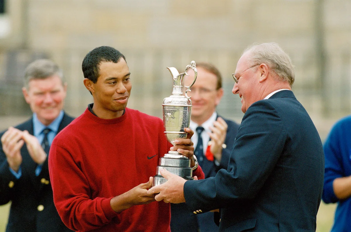 Tiger Woods wins open championship