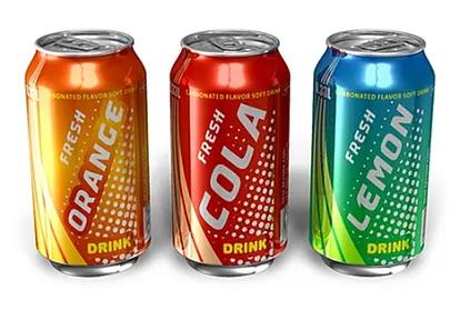 recycling soda cans