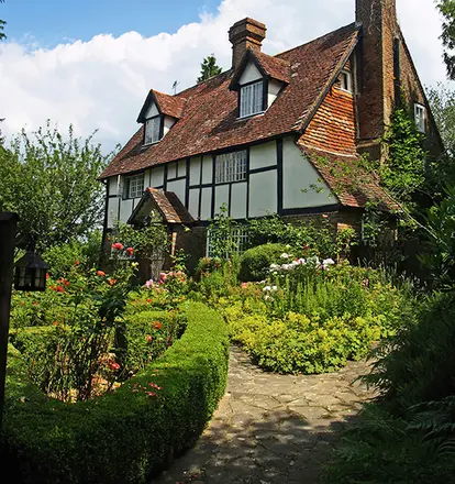 English cottage and garden