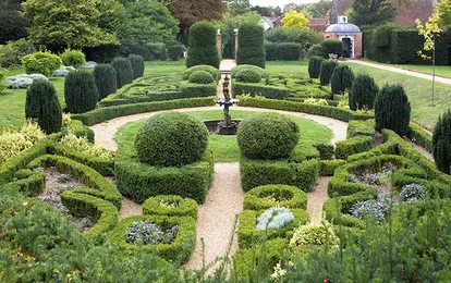Classic English garden example
