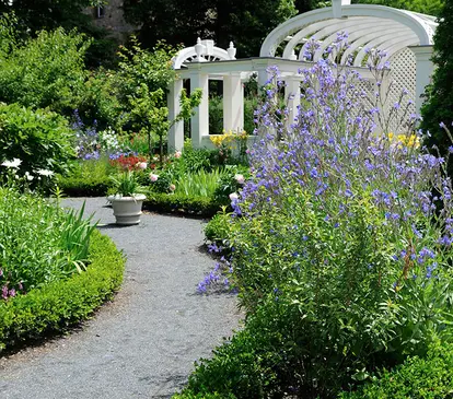 English cottage garden example