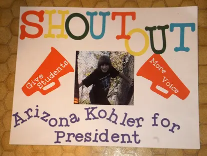 Arizona for President poster, running for president
