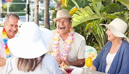 Hawaiian themed party