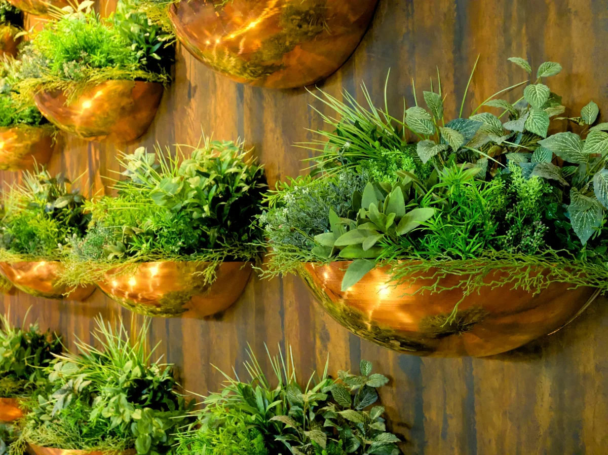Metal Wall Planters