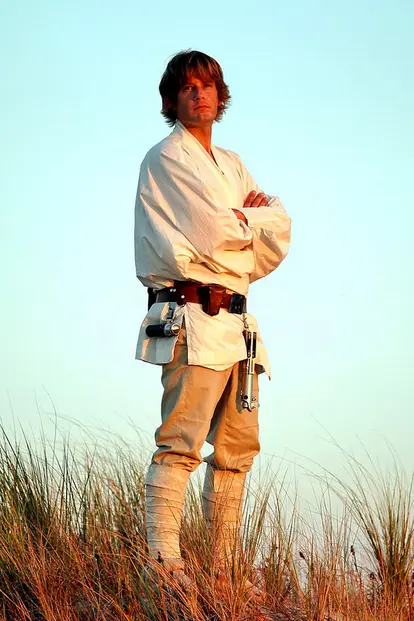 Luke Skywalker costume
Photo by Darryl W. Moran Photography https://www.flickr.com/photos/dwmoran/8043614190/sizes/c/in/photostream/