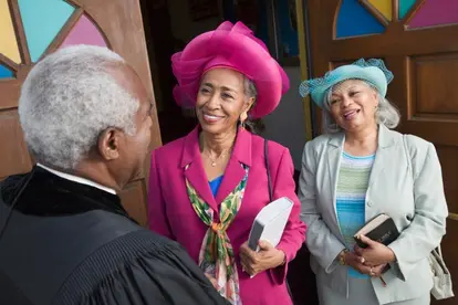 Seniors at church