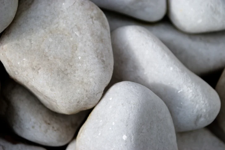 Light-colored stone