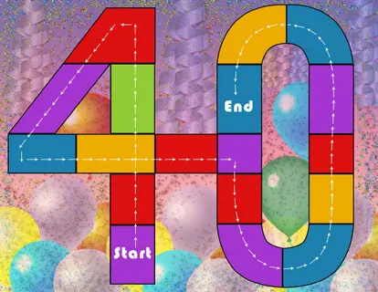 Fad Forty board game