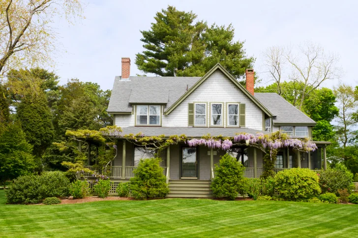 Wisteria Covered Porch