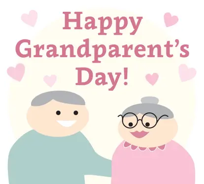 Grandparents clip art 2
