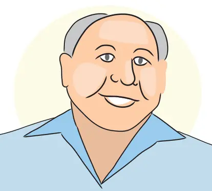 Grandpa clip art 3