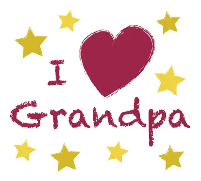 Grandpa clip art 1