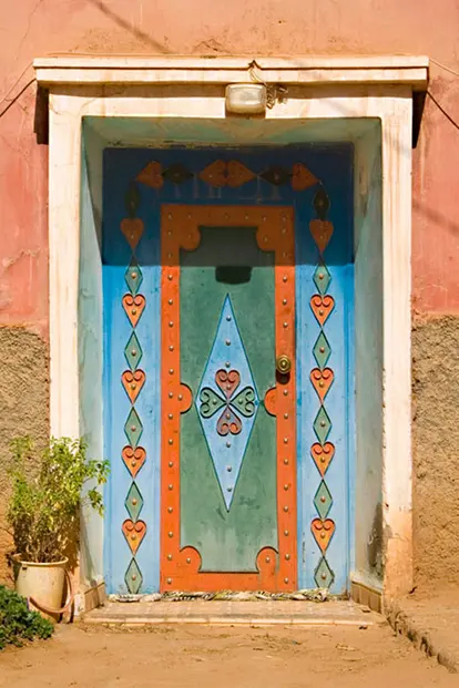 Moroccan steel door http://nadlerphotography.com/archives/category/travel-photography/moroccan-doors