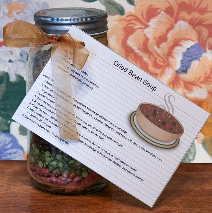 dried bean soup mix
