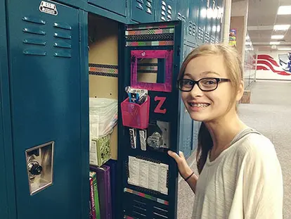 Locker decoration http://www.raisingcolorado.com/2013/08/locker-decorating-design-star-of-colorado.html