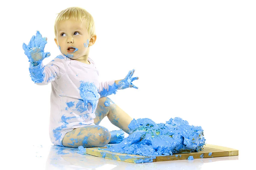 blue smashcake