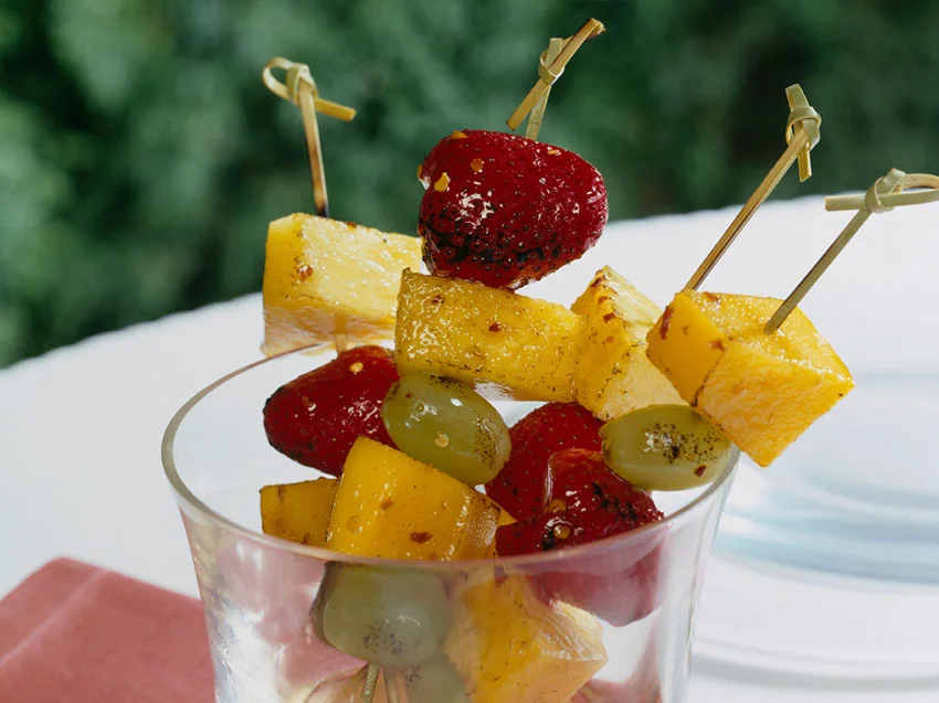 Grilled Fruit Kabobs