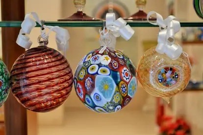 Murano glass ornaments