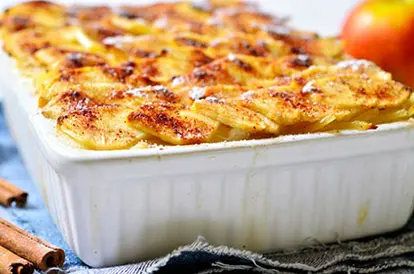 Casserole with potatoes