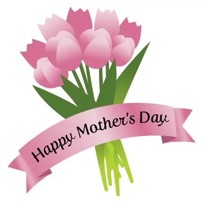 Mothers Day Clip Art 1 flowers