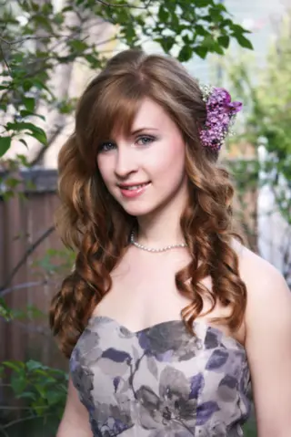 Flowers in hair