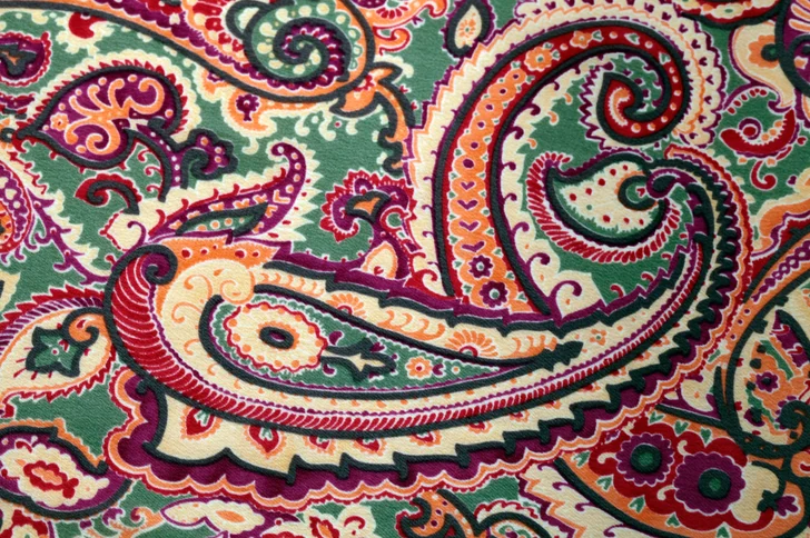 paisley fabric