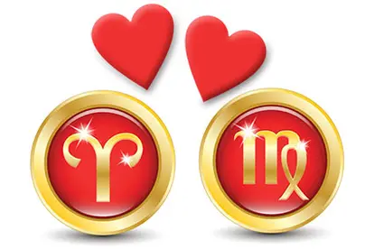 Aries Virgo Love